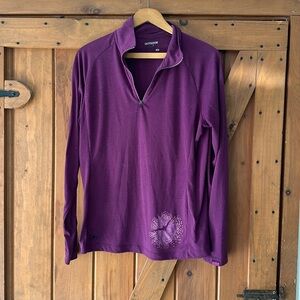 OR wool blend quarter zip